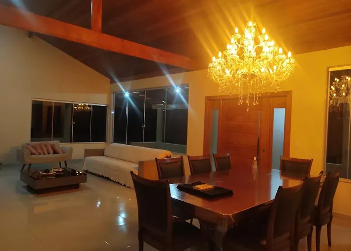 Casa De Campo Banheira, Lareira E Cachoeira