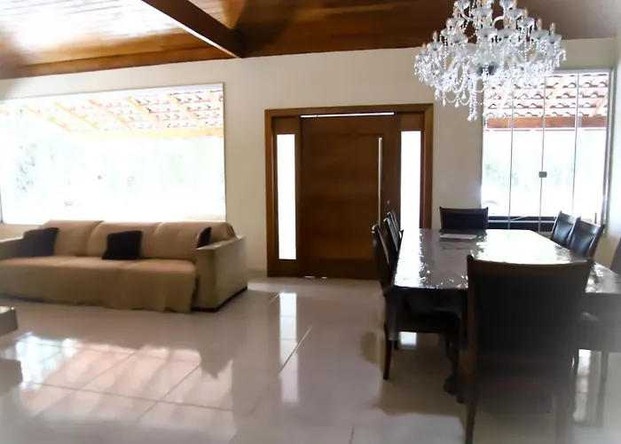 Casa De Campo Banheira, Lareira E Cachoeira